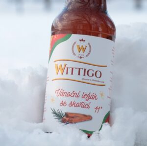 Pivovar WITTIGO - Vánoční ležák se skořicí v PET lahvi