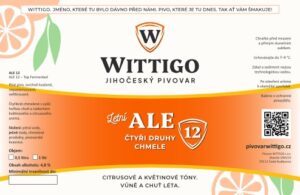 Pivovar Wittigo – etiketa na ALE 12